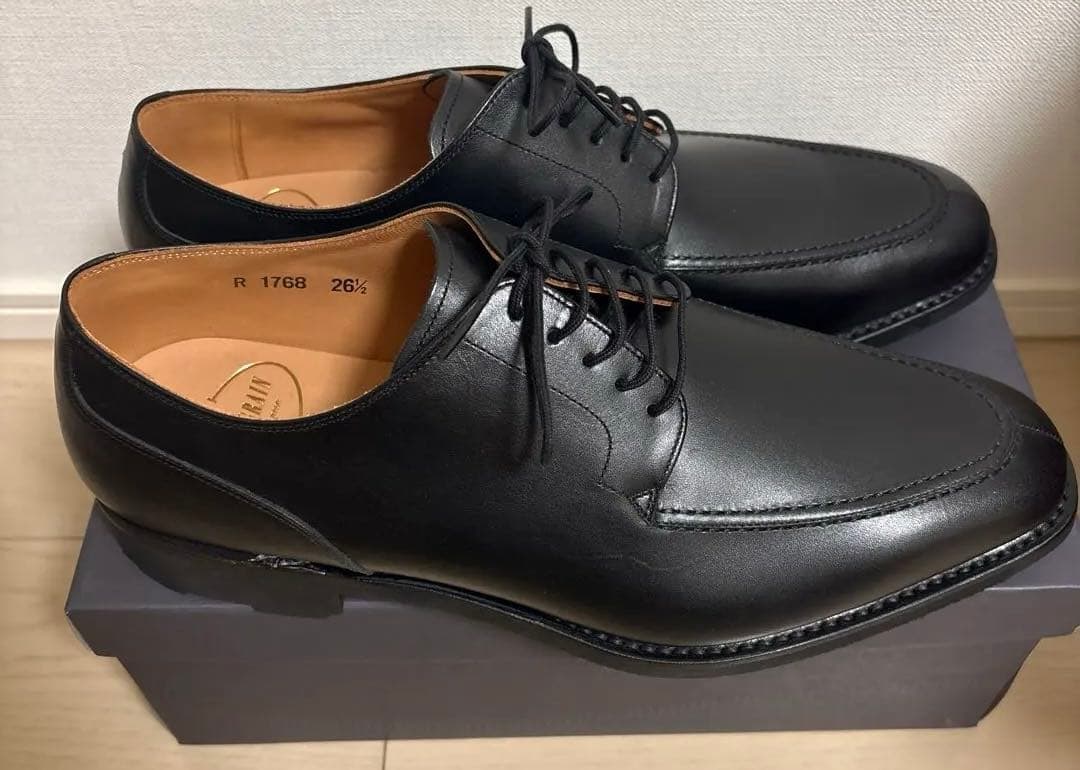 新品未使用　スコッチグレイン　ブラックドレスシューズ 26.5cm