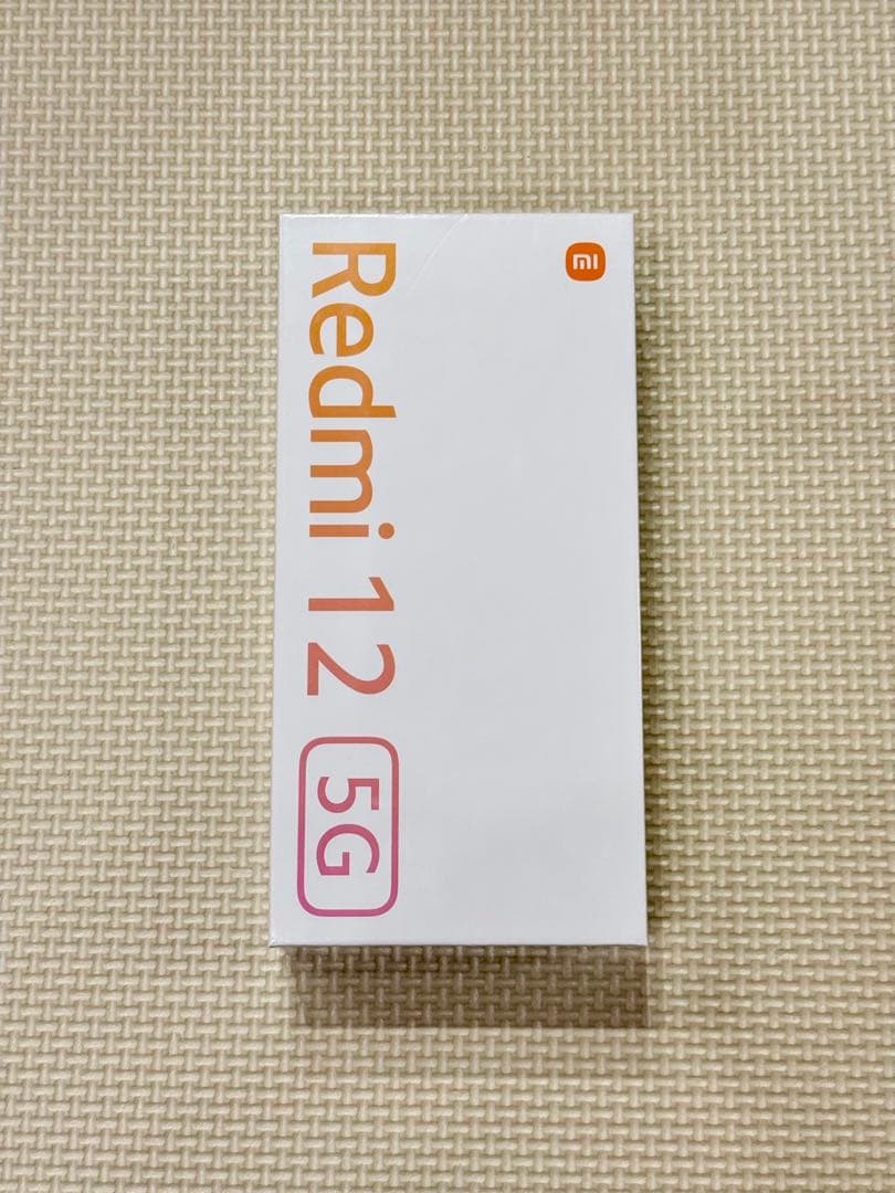 Xiaomi Redmi 12 5G ミッドナイトブラック 128GB ROM Xiaomi Redmi 12 5G GSM Factory Global Unlocked (Works with Tmobile