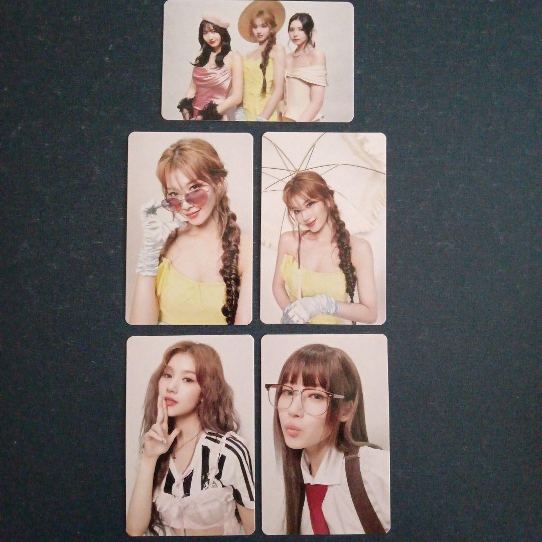 MISAMO トレカ 初回限定 ソロ盤 5枚 コンプ サナ - メルカリ