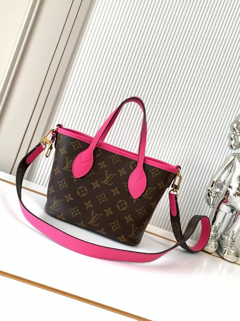 ハンドバッグ モノグラム ブラウン/ピンク お値引き】【美品】LOUIS VUITTON ルイヴィトン ダミエ ボンド