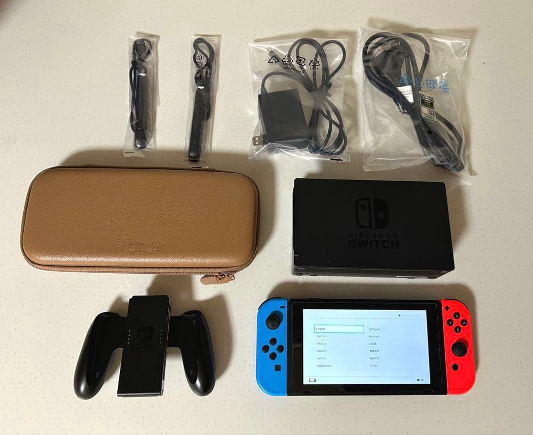 Nintendo Switch 箱なし 付属品完備 ニンテンドースイッチ Nintendo Switch 『新品外箱傷みあり』Nintendo HAD-S-KABAH [ネオン