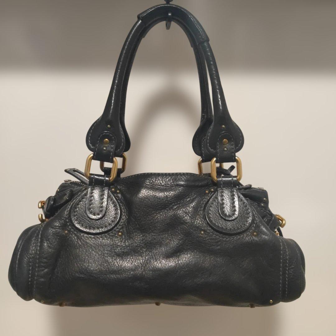 Chloe クロエ パディントン ブラック 南京錠 鍵付 - メルカリ