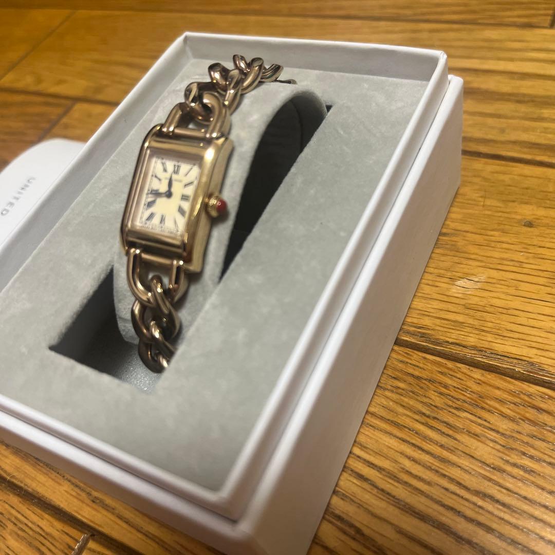 ユナイテッドアローズ スクエア チェーン 腕時計 - メルカリ