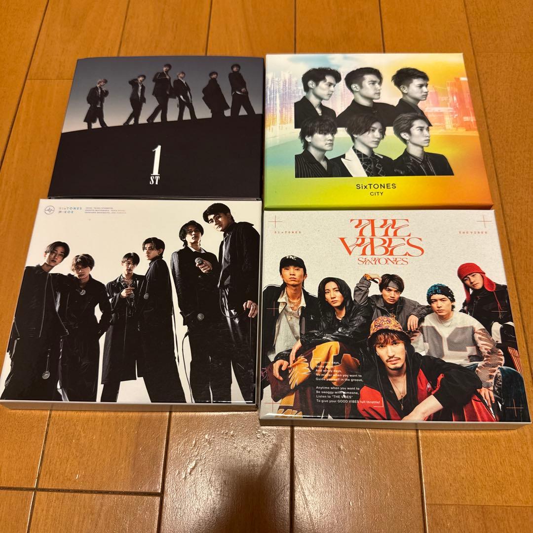 SixTONES アルバムセット 1ST CITY 声 VIBES - メルカリ