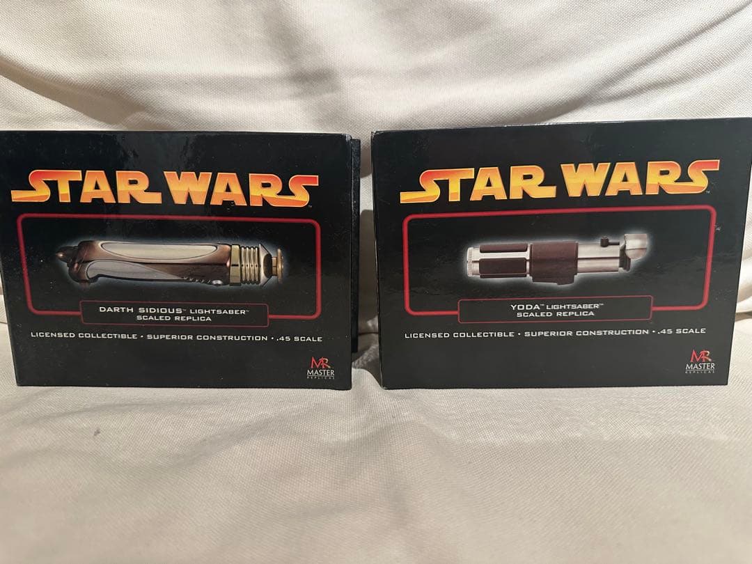 マスターレプリカヨーダ、ダース・シディアス ミニライトセーバー最終