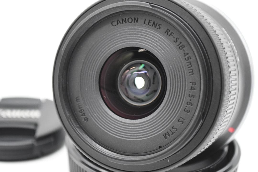 ★美品★　RF-S18-45mm F4.5-6.3 IS STM ブラック