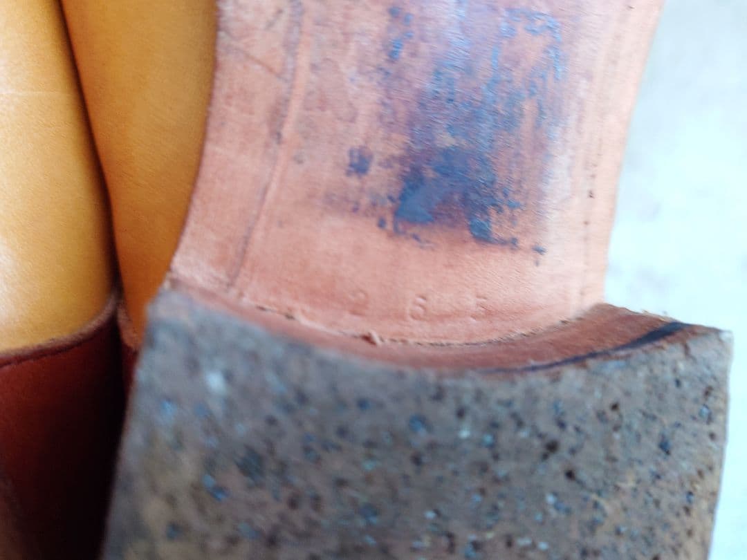 【神戸製ハンドメイド】オールレザー 革靴 26.5cm｜一点物・国産