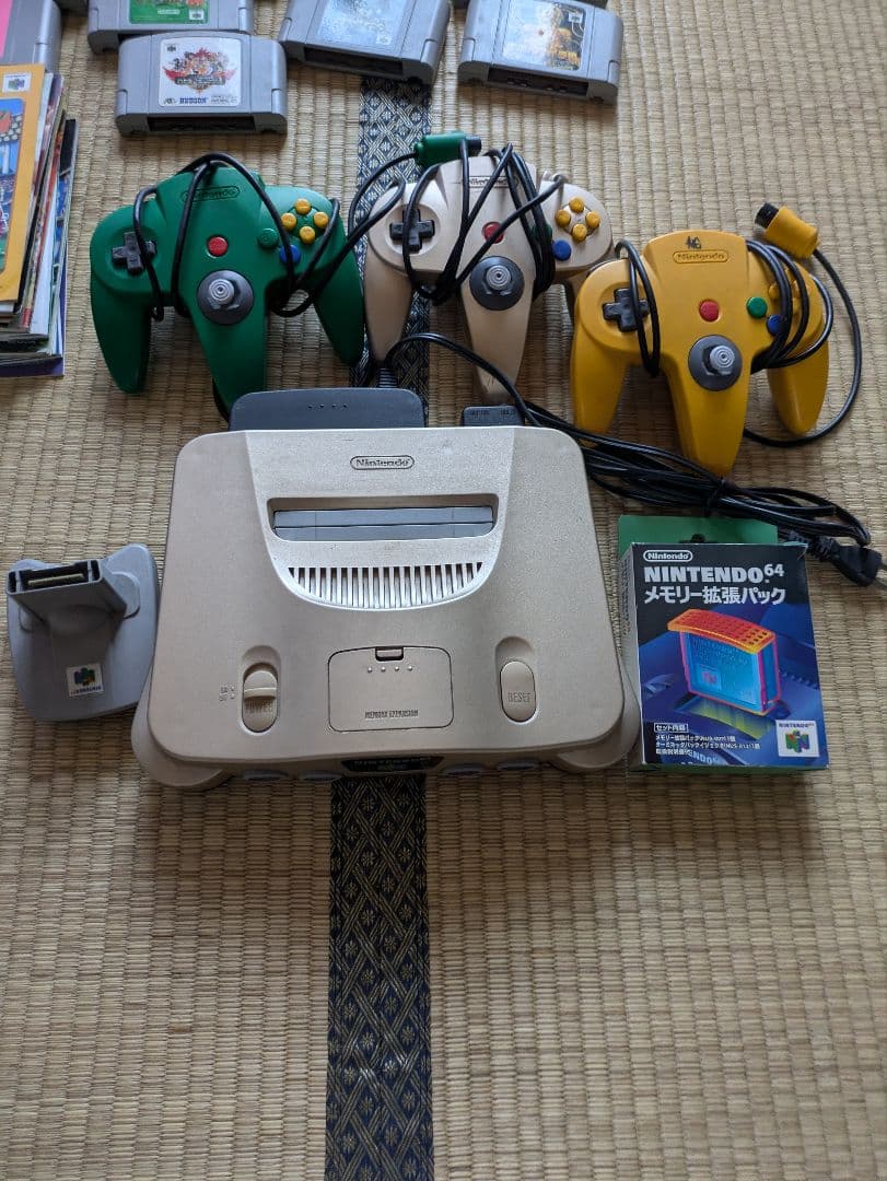 ニンテンドー64 ソフト　メモリー拡張パック　GBパック Nintendo64 メモリー拡張パックを激安で入手しました！ | よぴかりさん