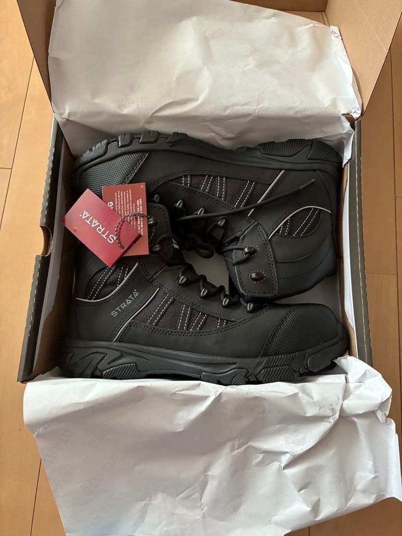 新品　STRATA 安全靴 ブラック　27.5cm