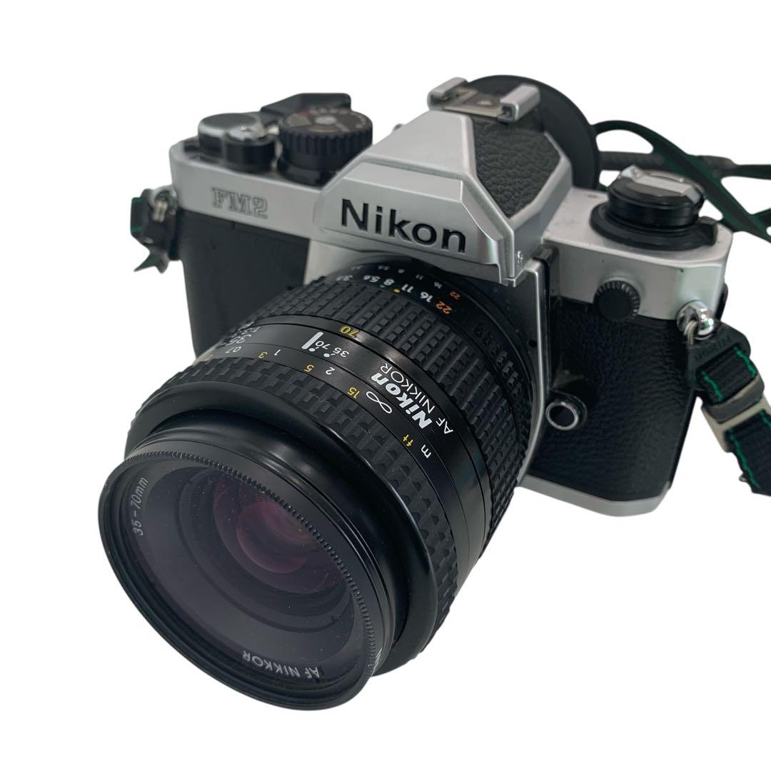 M13767 Nikon FT2 FM2 フィルムカメラ Nikkorレンズ付き Nikon FM2 | 35mm Film Camera