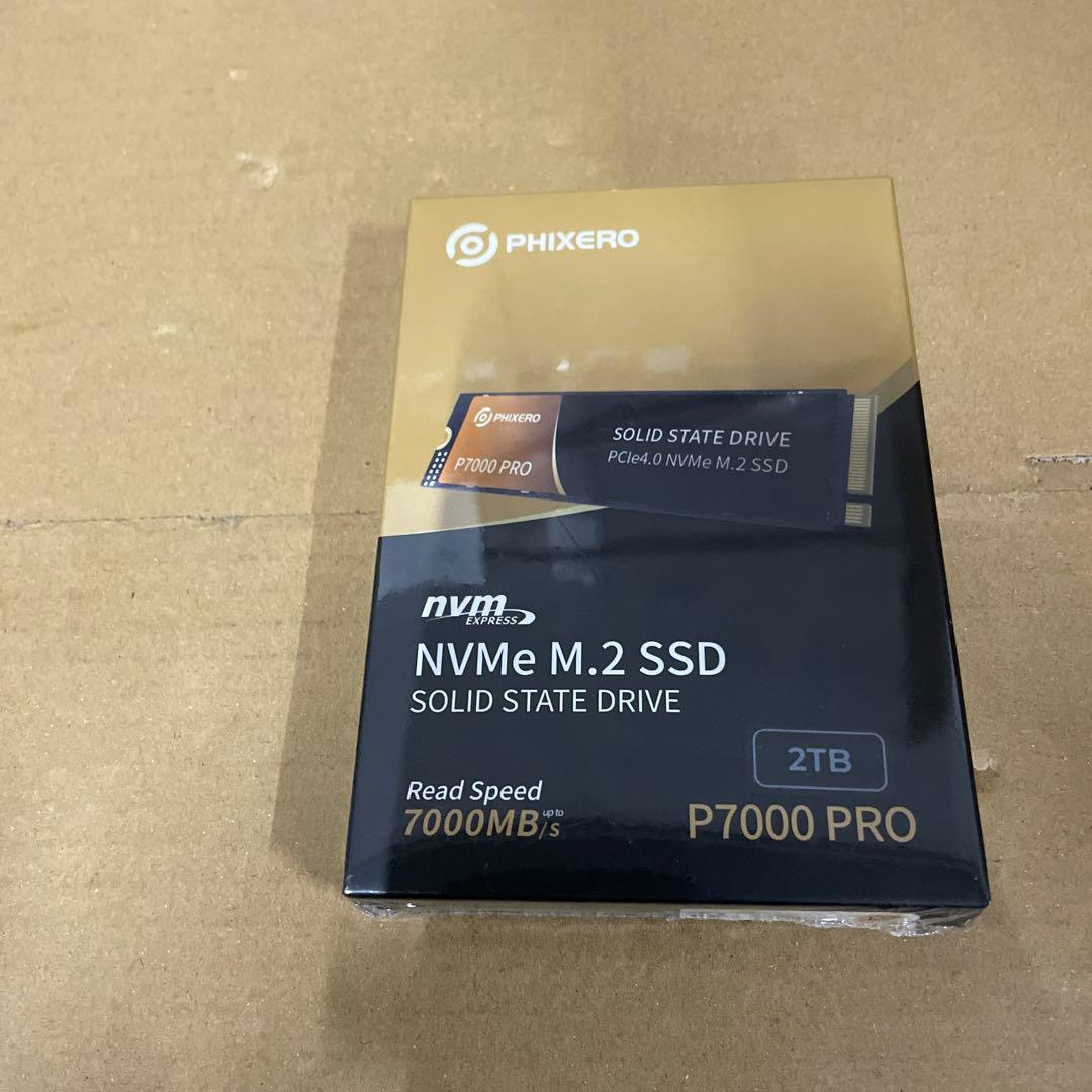内蔵型SSD PHIXERO P7000PRO SSD 2TB NVMe Amazon | PHIXERO P7000PRO SSD 2TB NVMe 最大読取7000MB/s (R:7000MB