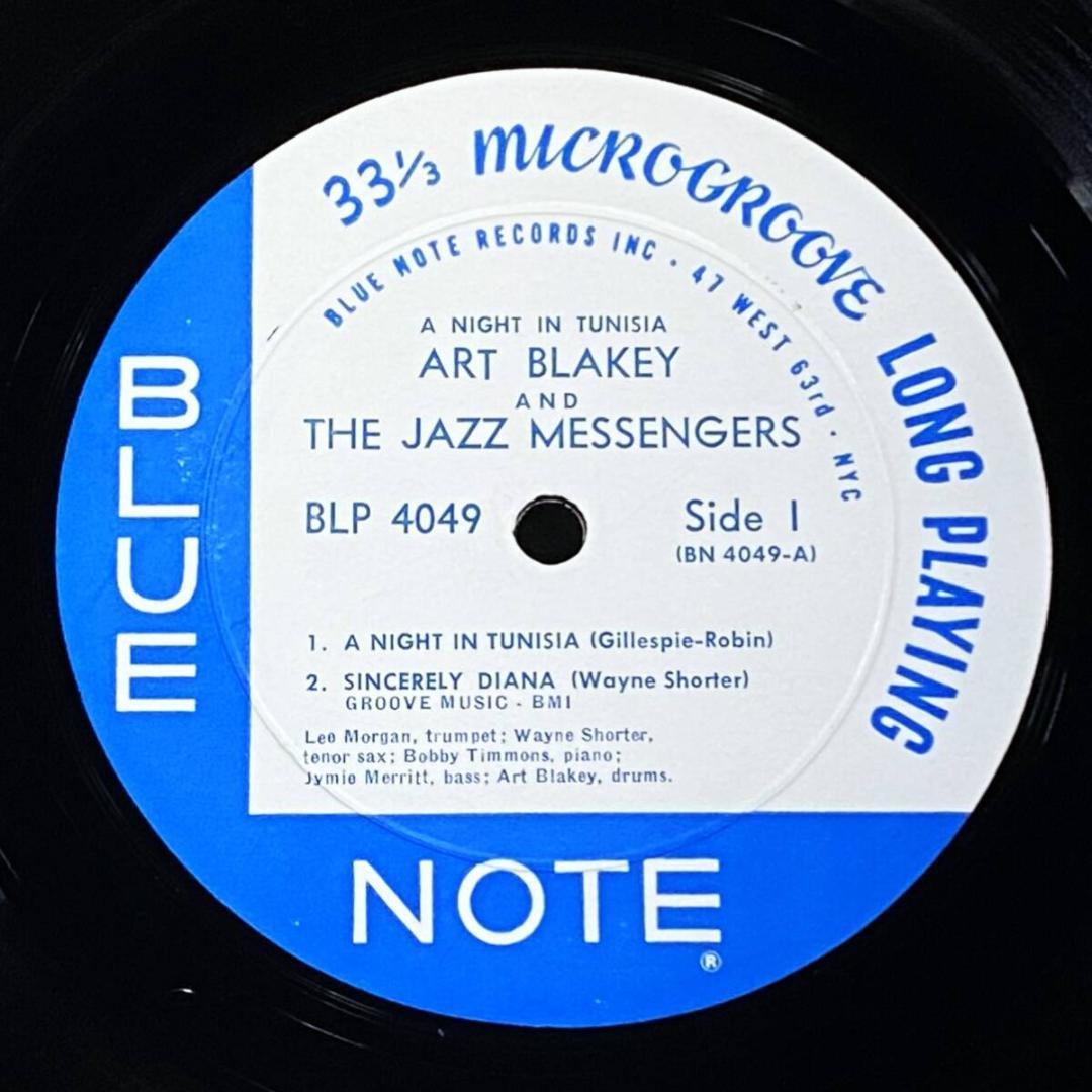 ☆超激レア【USオリジ/MONO/NYC/RVG/EAR刻印】アート・ブレイキー