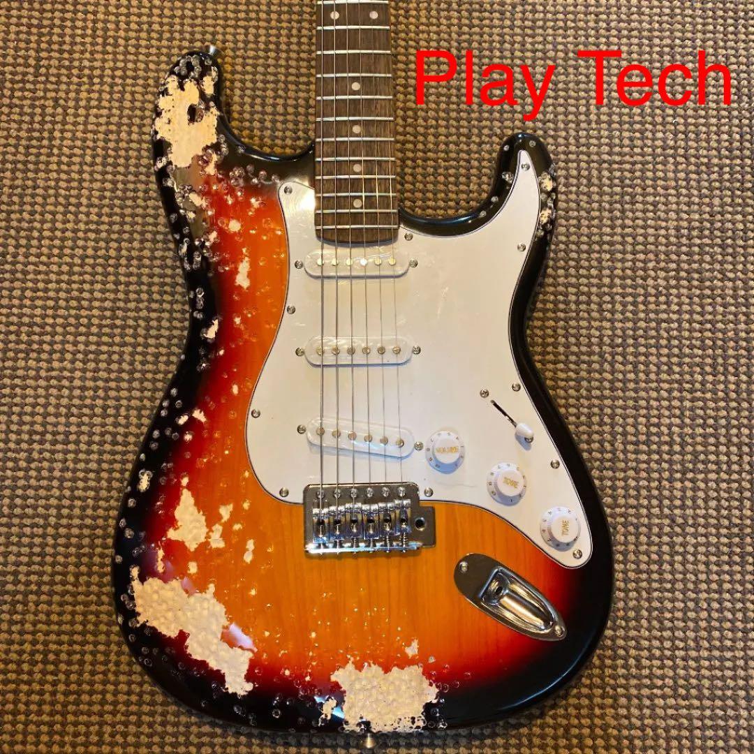 ☆ 新品購入 レリック加工 処理☆エレキギター ローズサンバースト