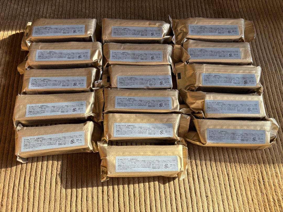 O-WAY materia マテリア ソープ 16個セット 化粧石けん