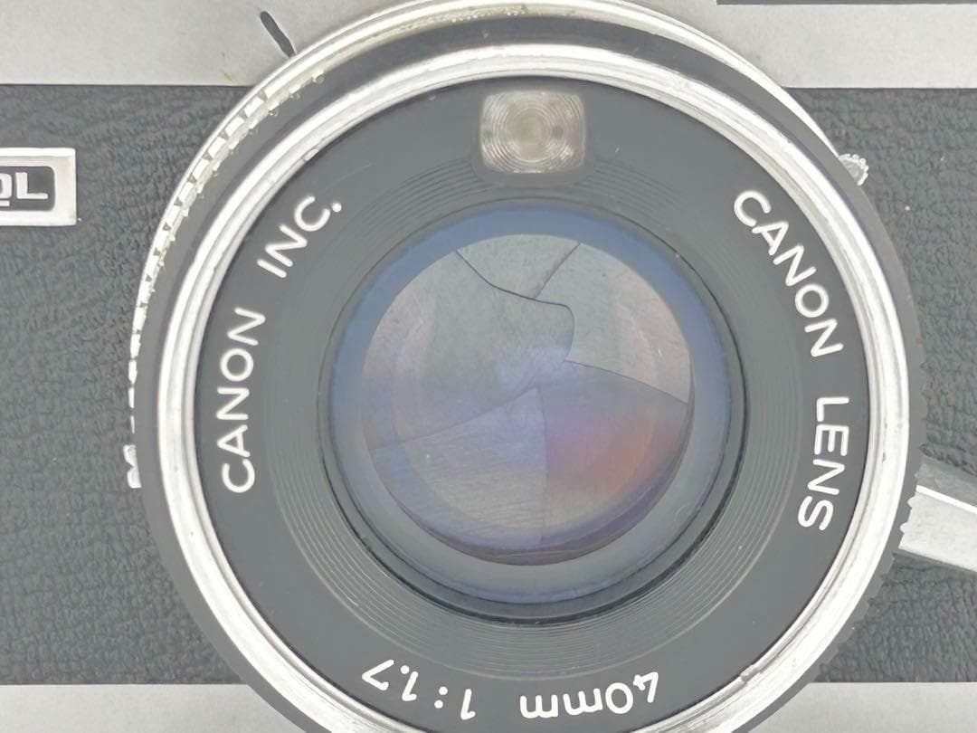 完動品】 Canon Canonet QL17 GIII 動作確認モルト貼替済 激安