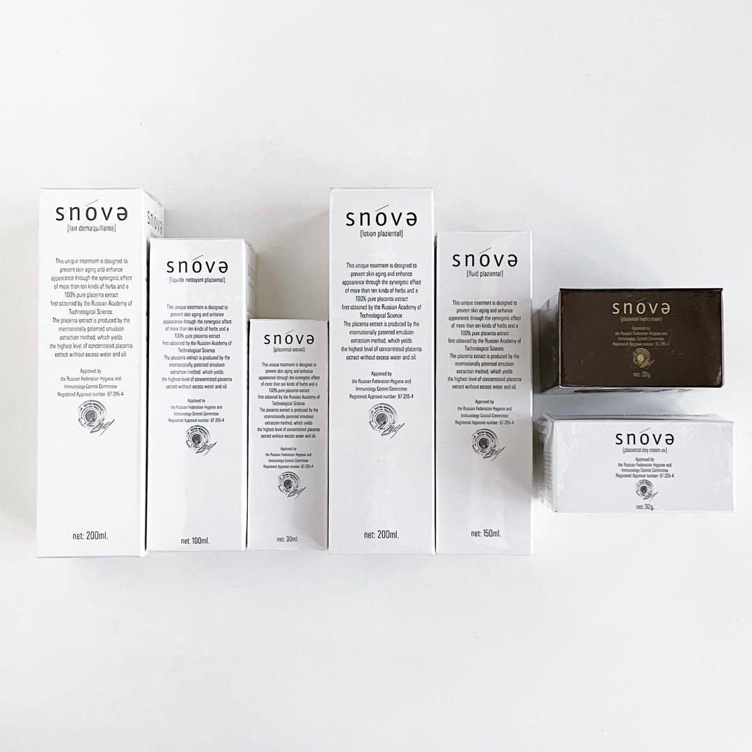 【まとめ売り】スノーヴァ本商品7点＆トライアルセット【未使用・未開封】 白銀の煌めきをテーマにしたホリデーコレクション2024「The snow