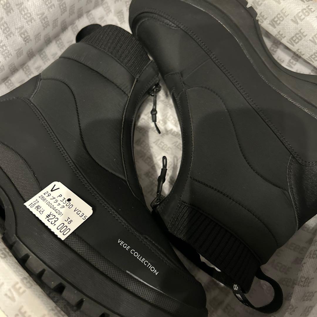 ヤマダヤ VEGE ブーツ VEGE×nouer ラバーファスナースノーブーツ