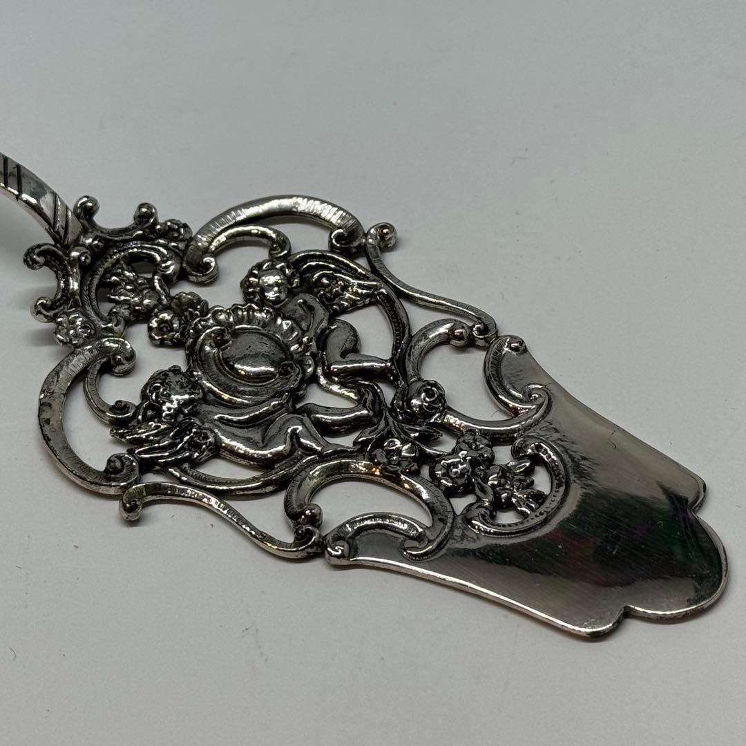 220＊■silver　シルバー　ヴィンテージ　ペストリーサーバー　50.5g