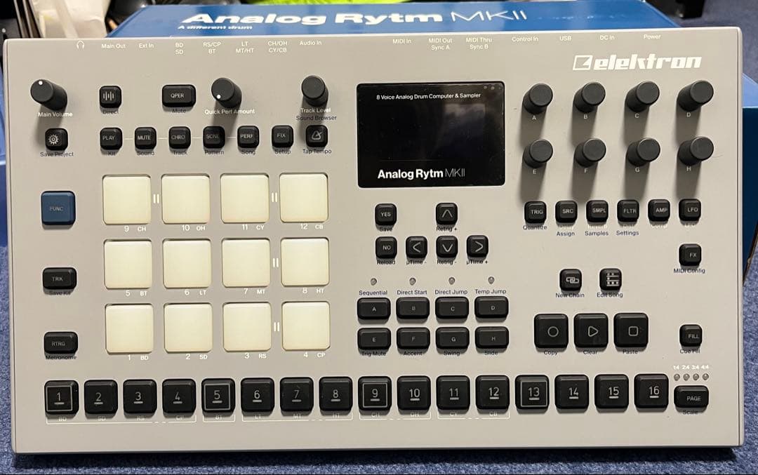 鍵盤楽器 Elektron Analog Rytm MKII Elektron Analog Rytm MKII— Clockface Modular