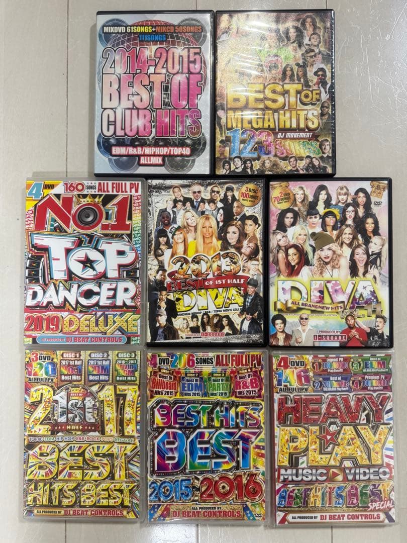 ミュージック Best Hits Best ,Diva ,Top dancer DVD Amazon.co.jp: 洋楽 DVD 4枚組 DIVAから過去最高のセクシーPVベスト