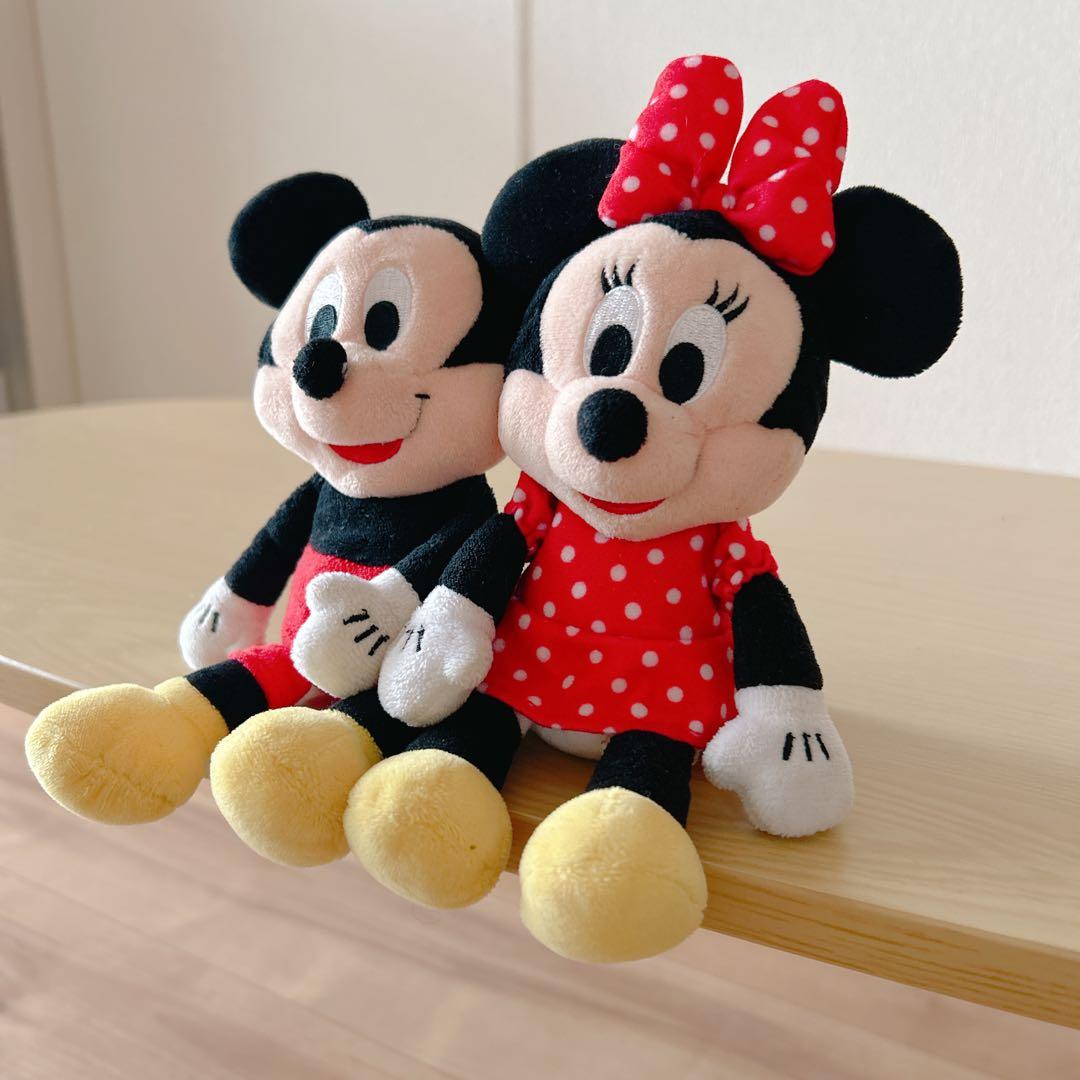 最終値下げ!!】ミッキー&ミニー ぬいぐるみ セット売り♪ - メルカリ