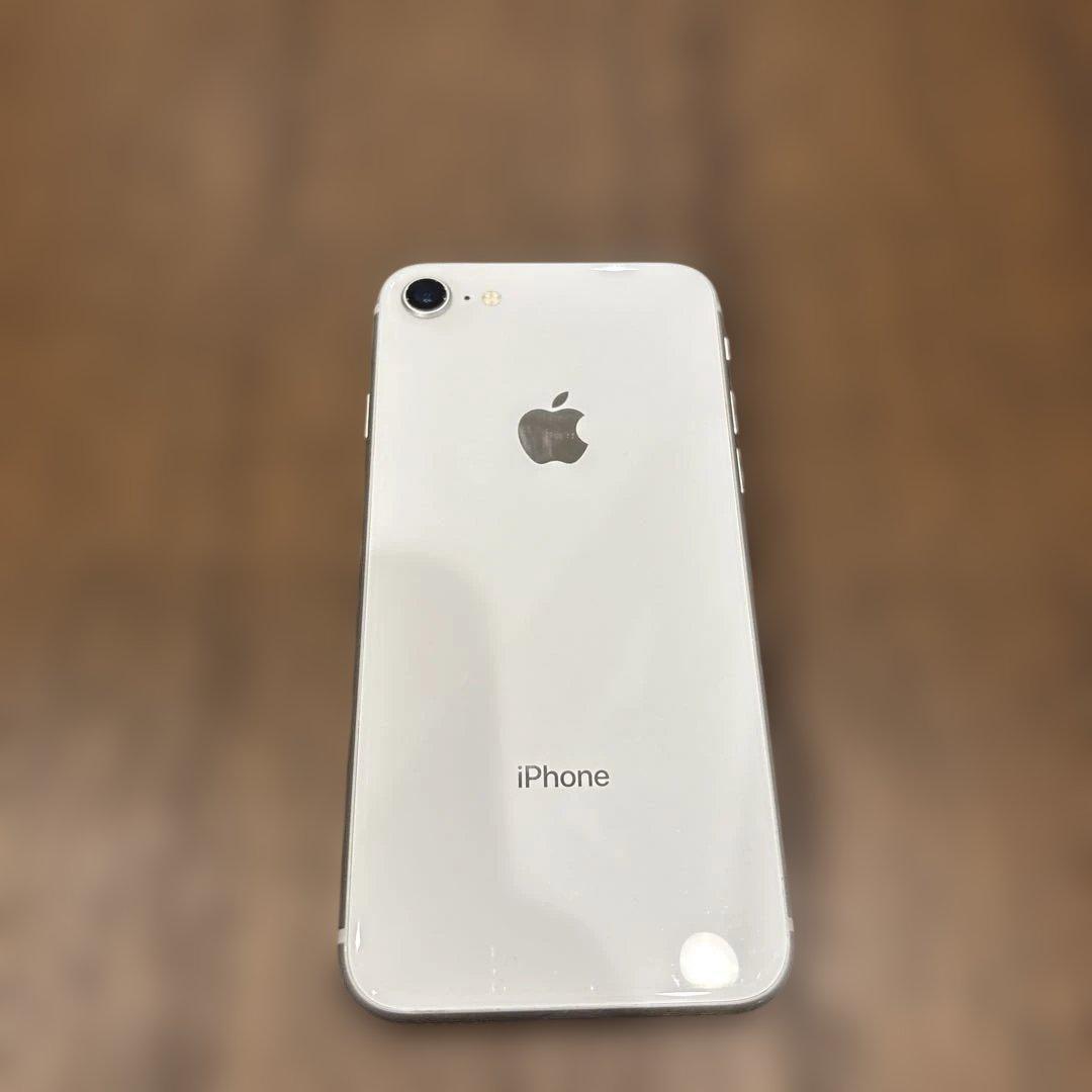 iPhone8 バッテリー95% ホワイト - メルカリ