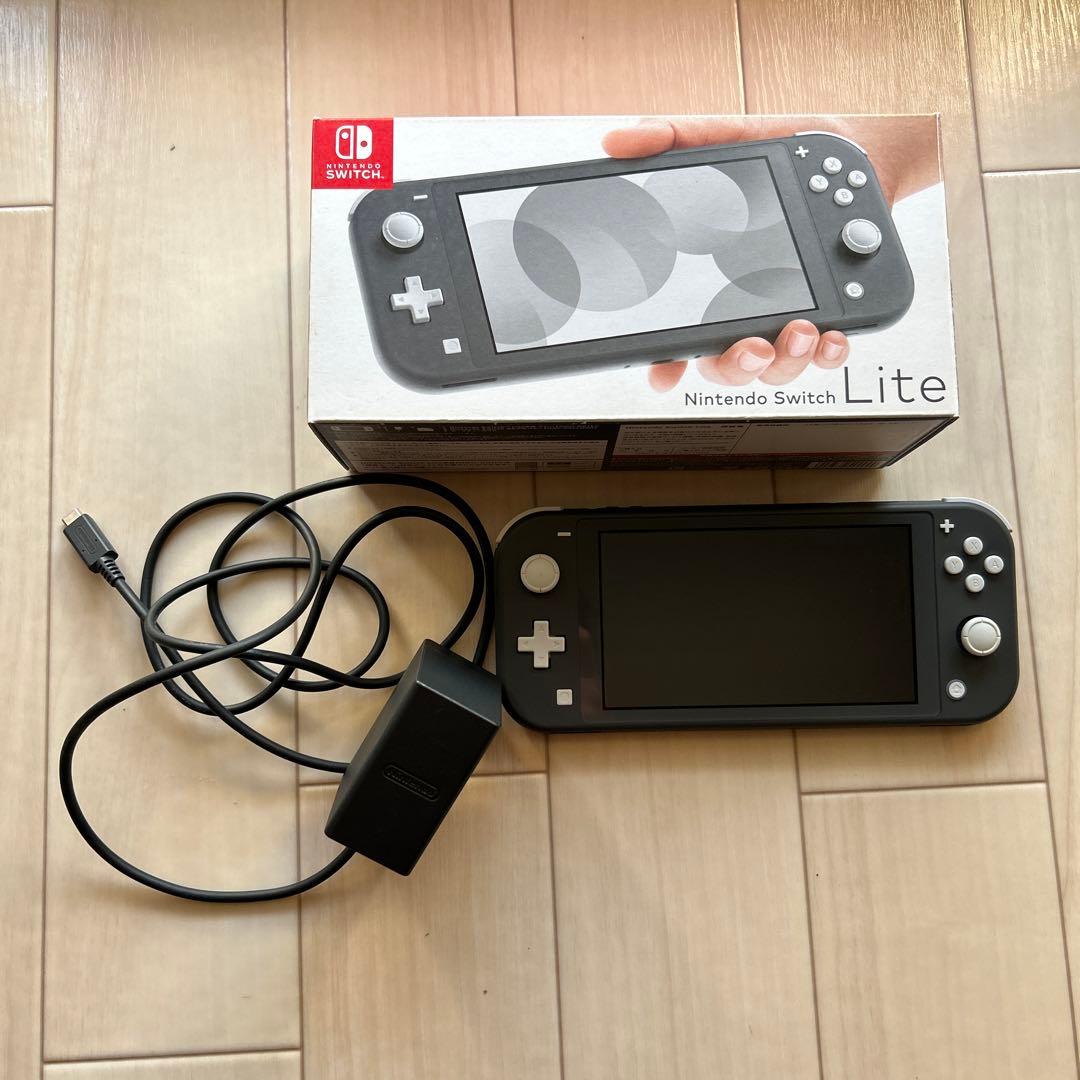 【28日まで5000円値下げ中】SwitchLiteブラック 本体 充電ケーブル A'class SASP-0629 Switch/SwitchLite用 ストロングUSB充電ケーブル