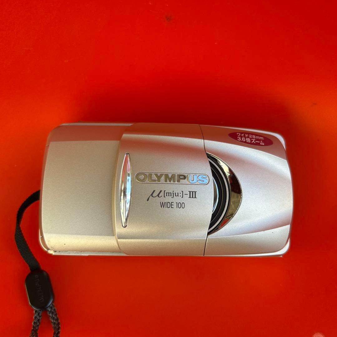 OLYMPUS μ (mju) III WIDE 100 動作未確認 Olympus Mju III Wide 100 – Retro Camera Shop
