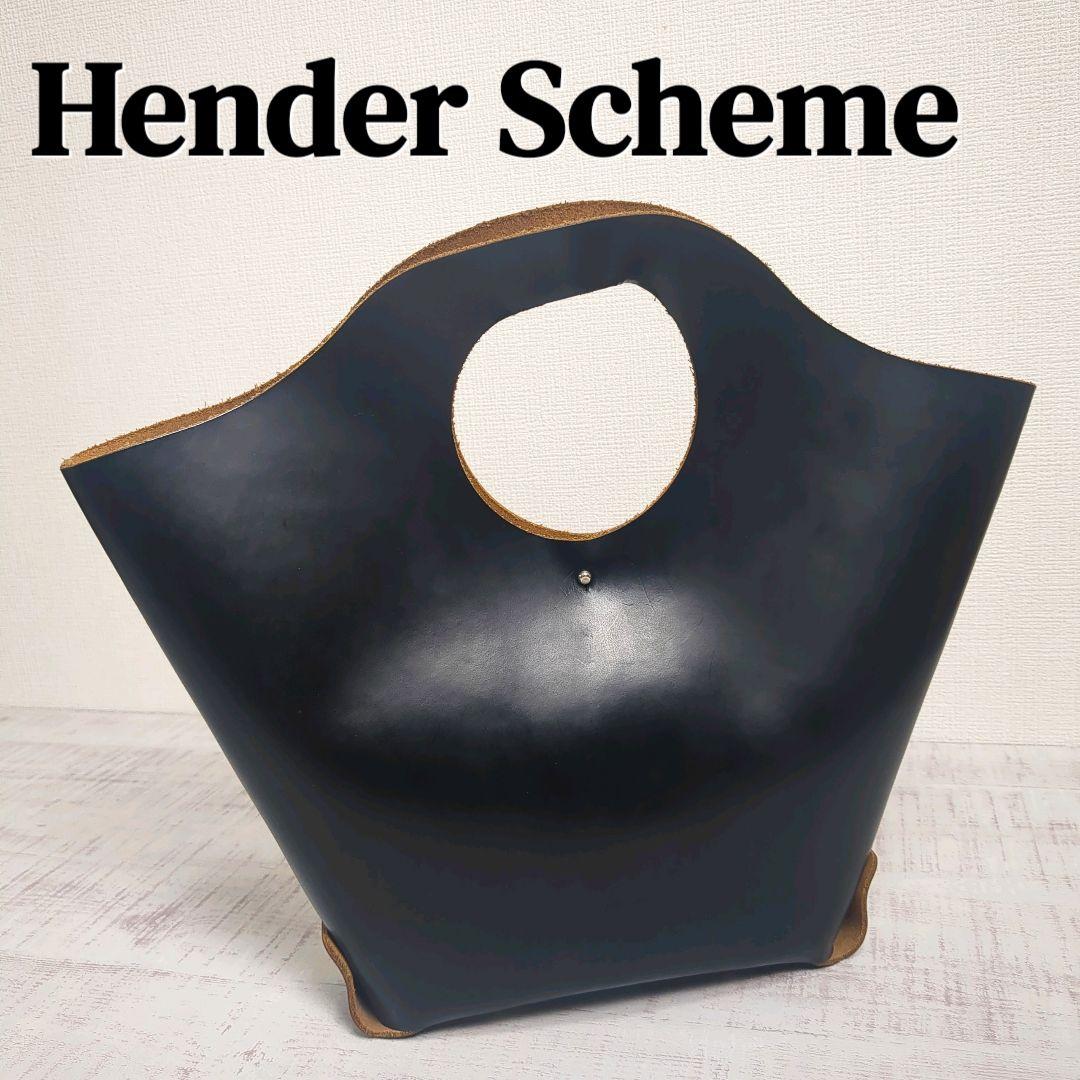 美品☆Hender Scheme ハンドバッグ ブラック エンダースキーマ 本革 Hender Scheme - エンダースキーマ バッグ shoes bag big(vs-rb-sbb
