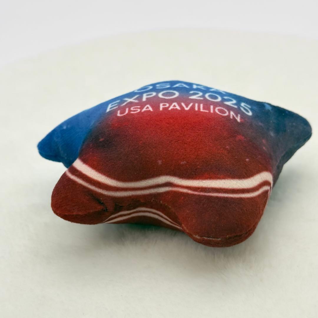 万博 アメリカ館 スパーク ぬいぐるみキーチェーン 新品・未使用