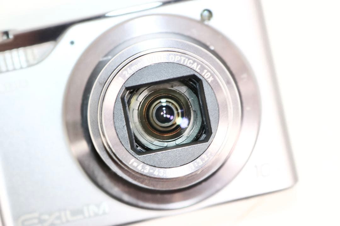 カシオ CASIO EXILIM EX-H10 シルバー - メルカリ