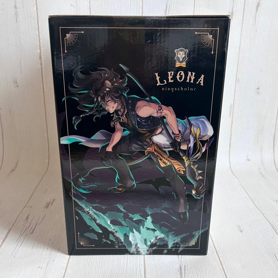 ツイステ レオナ 1/8 スケールフィギュア 特典 ポストカード 缶バッジ