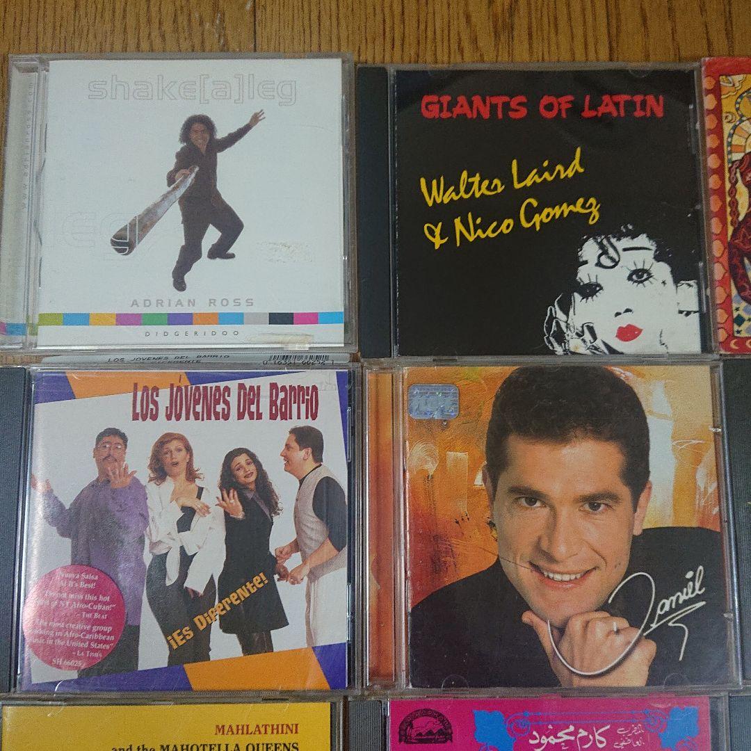 ワールド・ミュージック CD22枚セット 中東 ブラジル 韓国 フランス