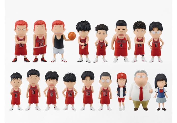 SLAM DUNK 湘北セット ラインナップ17種 新品 未使用品 箱のまま販売