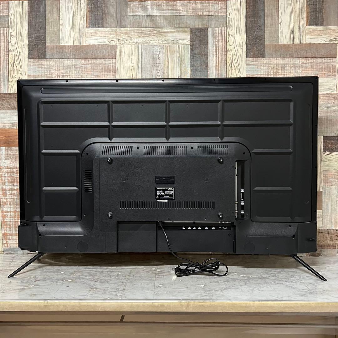 即日受渡❣️全国送料込ティーズネット50型液晶テレビ裏番組録画省エネ薄型