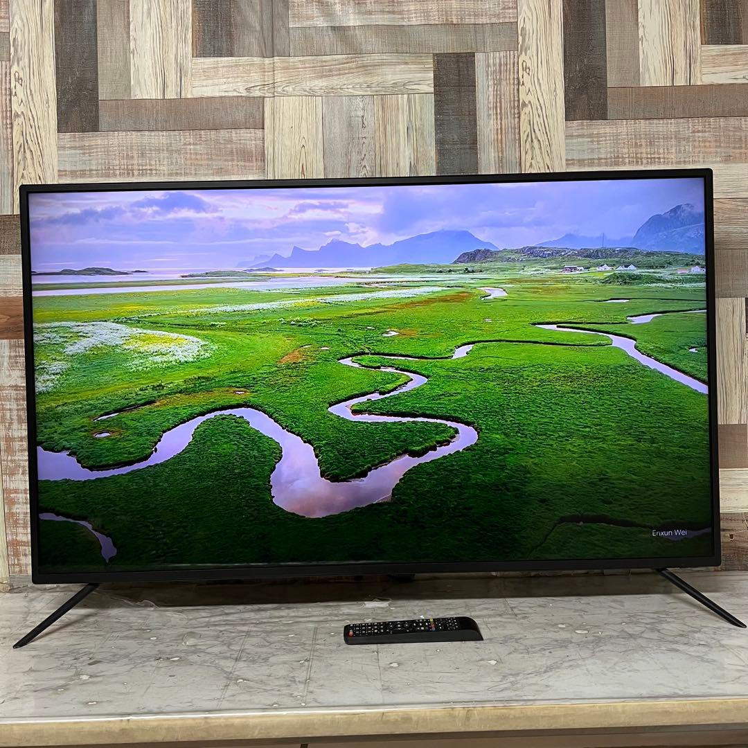 即日受渡❣️全国送料込ティーズネット50型液晶テレビ裏番組録画省エネ薄型
