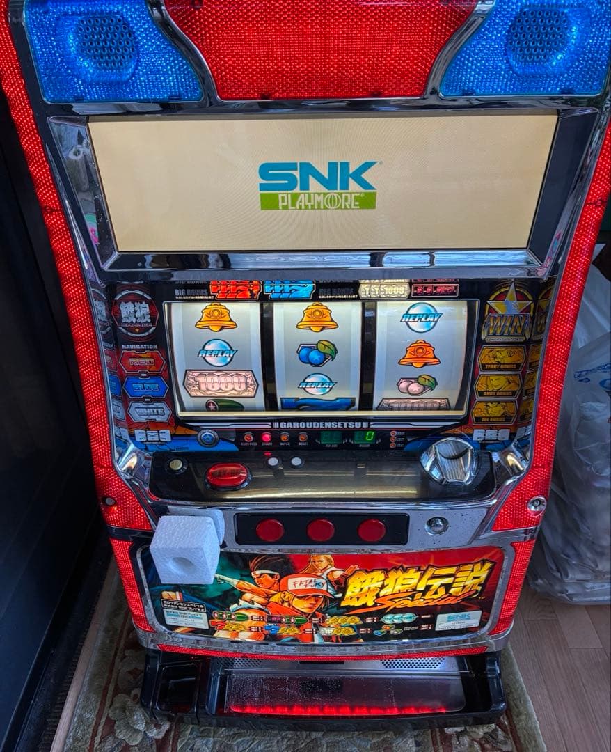 【訳あり】パチスロ メダル機 餓狼伝説スペシャル 楽天市場】《家庭用パチスロ》餓狼伝説スペシャル ☆SNKプレイモア