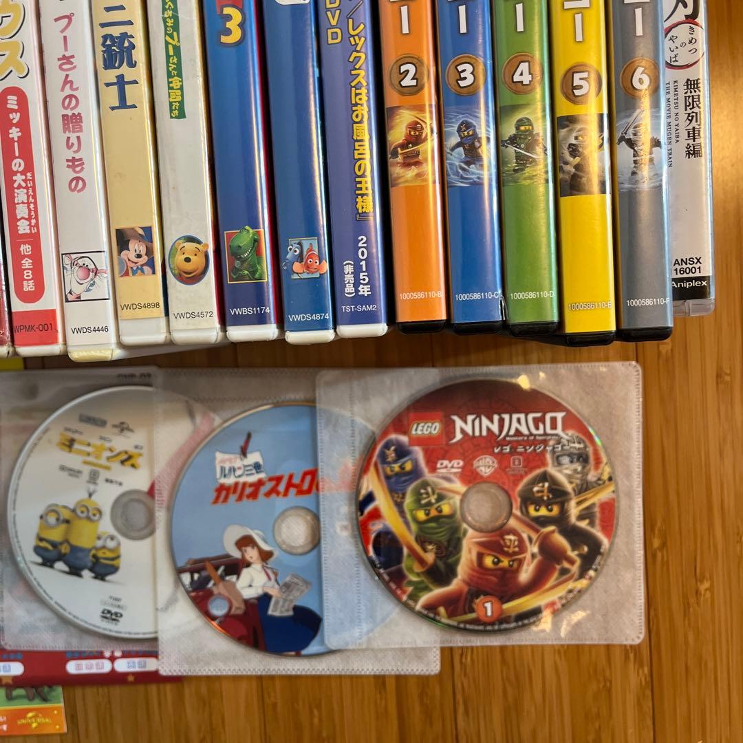 ディズニーなど子供向け DVD Blu-ray まとめ売り 約85枚 未検品 - メルカリ