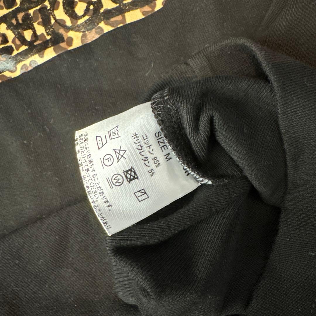 Black eye patch チビT ヒョウ柄 - メルカリ