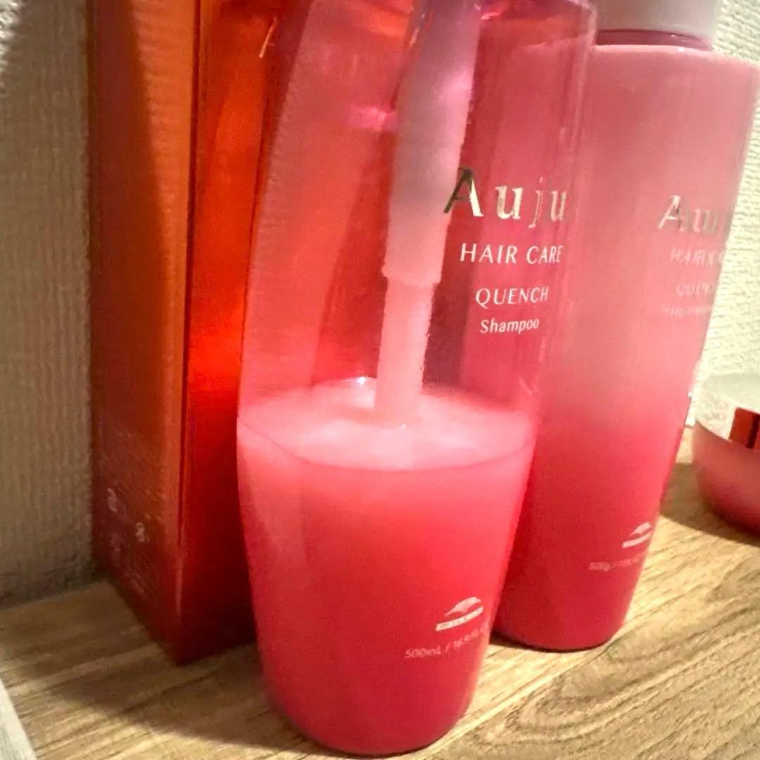 Aujua ヘアケアクエンチ シャンプー トリートメント ニュートリエント