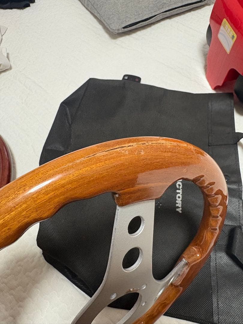 本日限定値下げ❗️OBA ステアリング 32.5π 当時物