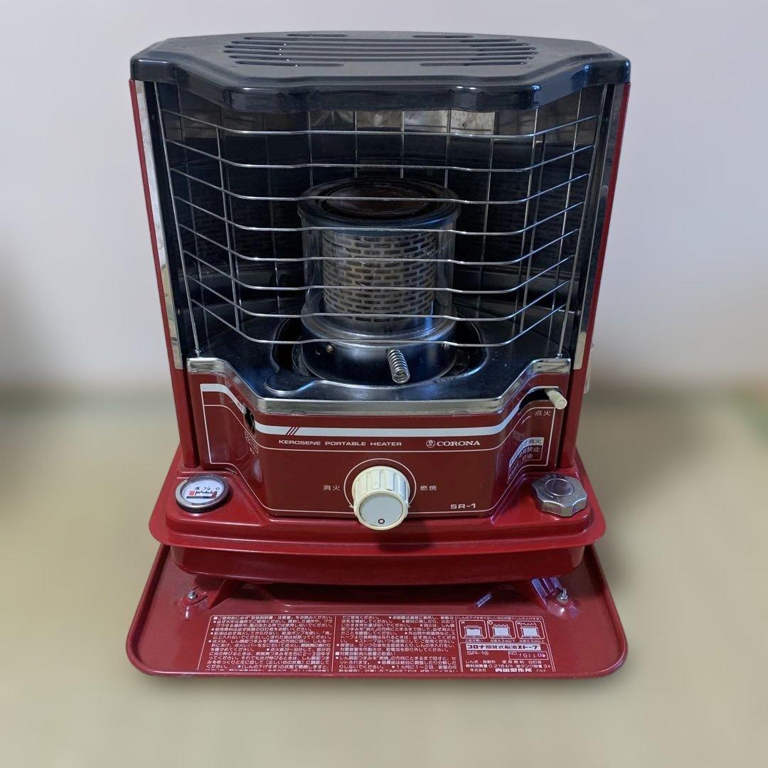 コロナ石油ストーブ SR-1 昭和レトロ タンク一体型 CORONA - メルカリ