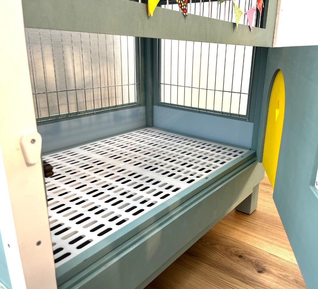 訳あり激安【もちつき】壱番館 北欧デザインペットハウス うさぎ用