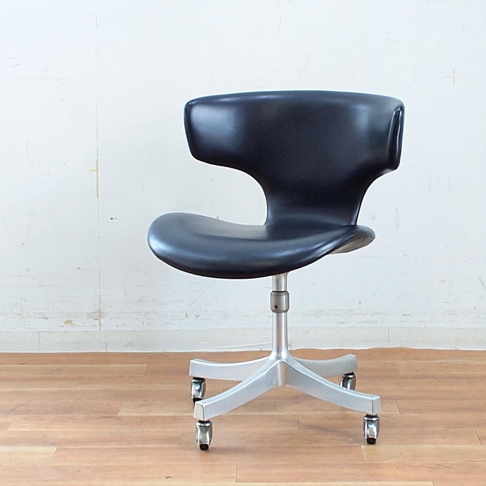 ビンテージ 天童木工/tendo カブトチェア キャスター付き 剣持勇