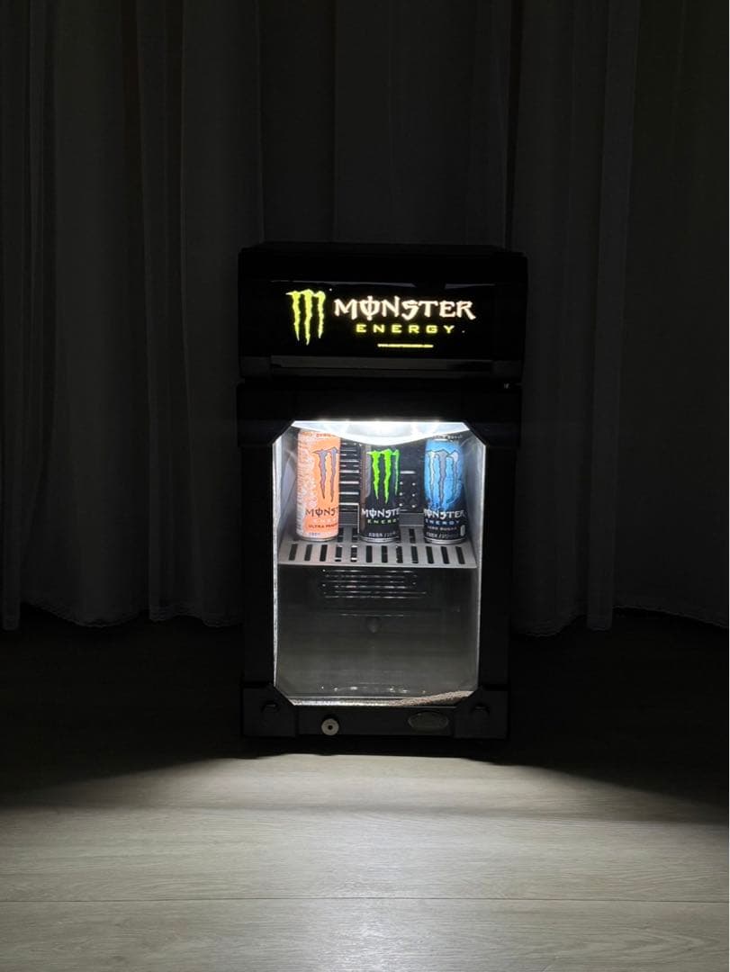 Monster Energy モンスターエナジー 冷蔵庫 冷蔵 ショーケース - メルカリ