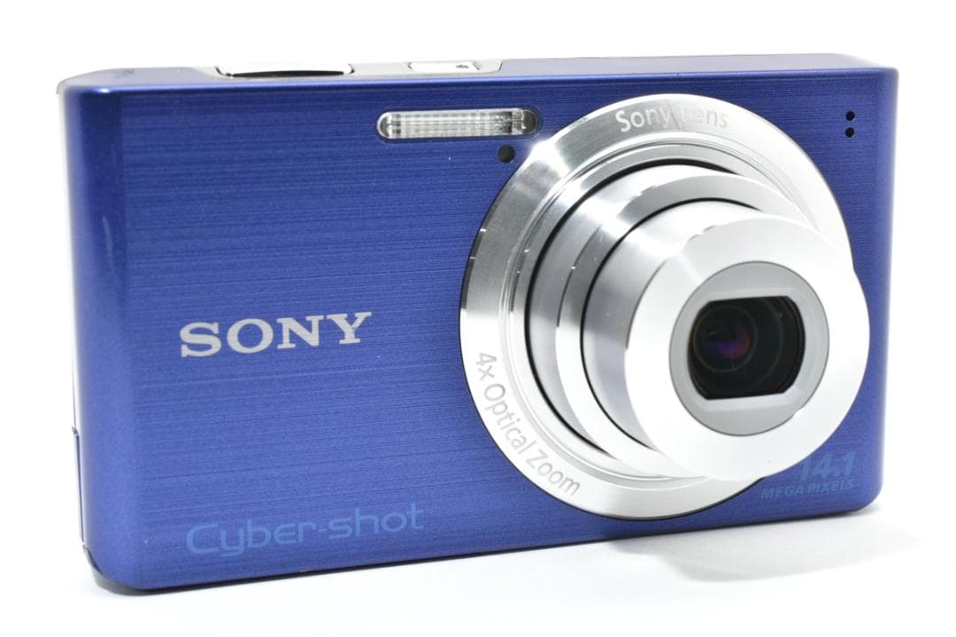 《 美品 》 ソニー　SONY Cyber-Shot DSC-W610 ブルー