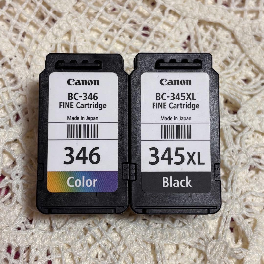 Canon純正 インクカートリッジ BC-345XL BC-346 空インク - メルカリ