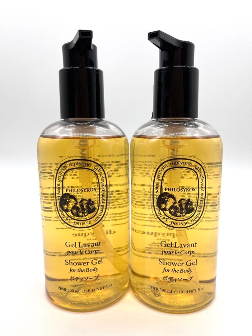 【新品未使用300ml×2本セット】diptyque ボディソープ Philosykos (フィロシコス) - ハンド＆ボディ ウォッシュジェル