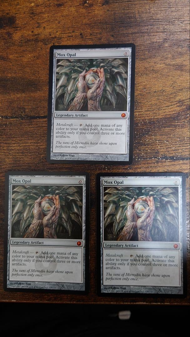 SOM オパールのモックス/Mox Opal 英語3枚