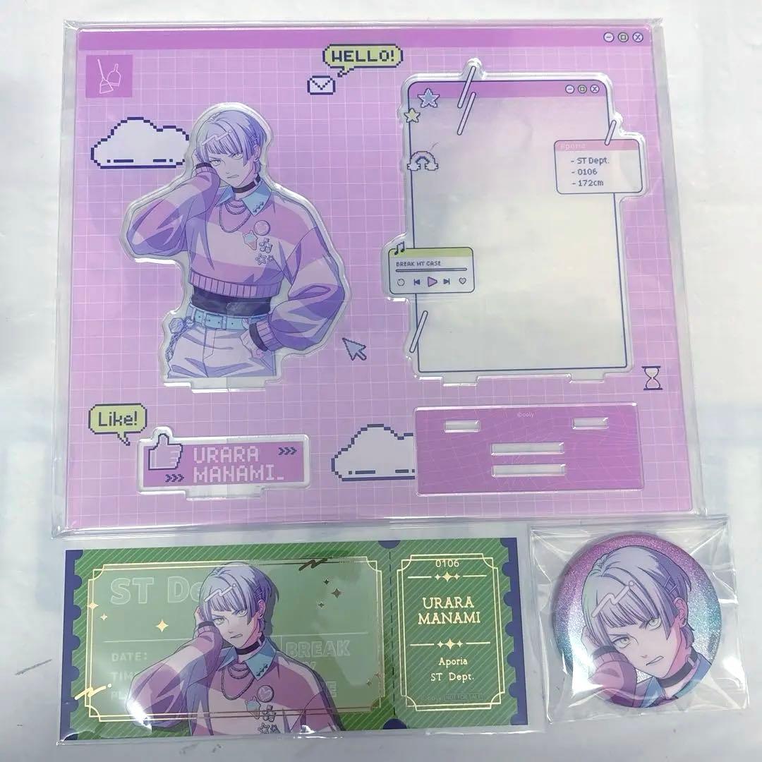 ブレイクマイケース Dreamy Jam 麻波麗 アクリルスタンド 缶バッジ